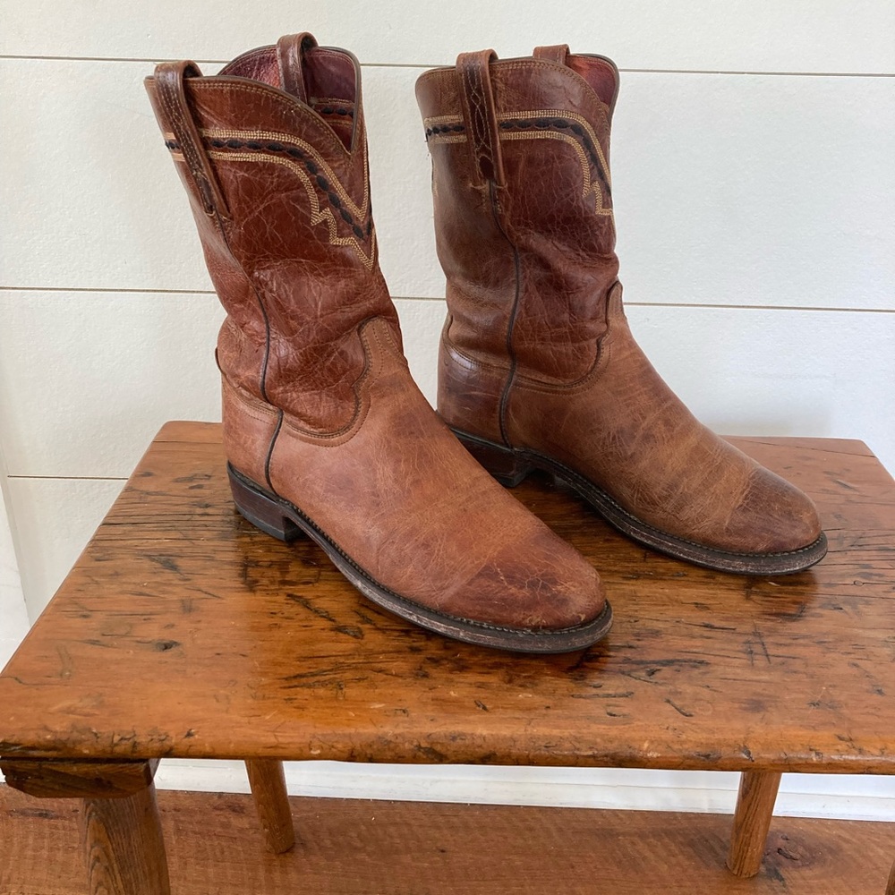 Lucchese Men’s Roper Boots 8.5D